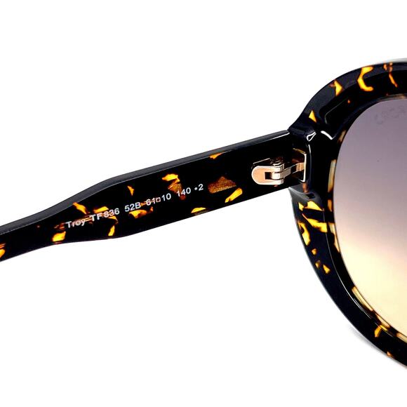 NEW!!! TOM FORD Troy Sunglasses TF836 52B Authentic - Picture 10 of 12